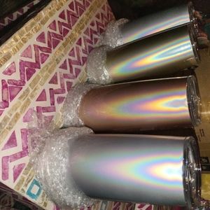 4 pack unused insulated cups with slide lids NIB